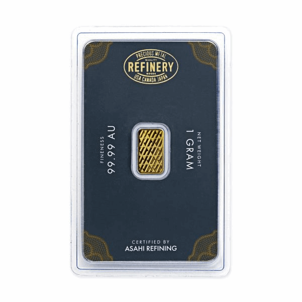 1 GRAM GOLD BAR ASAHI 2