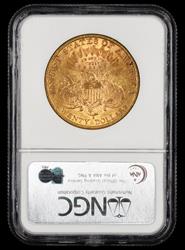 1897 S $20 NGC GSA AU55
