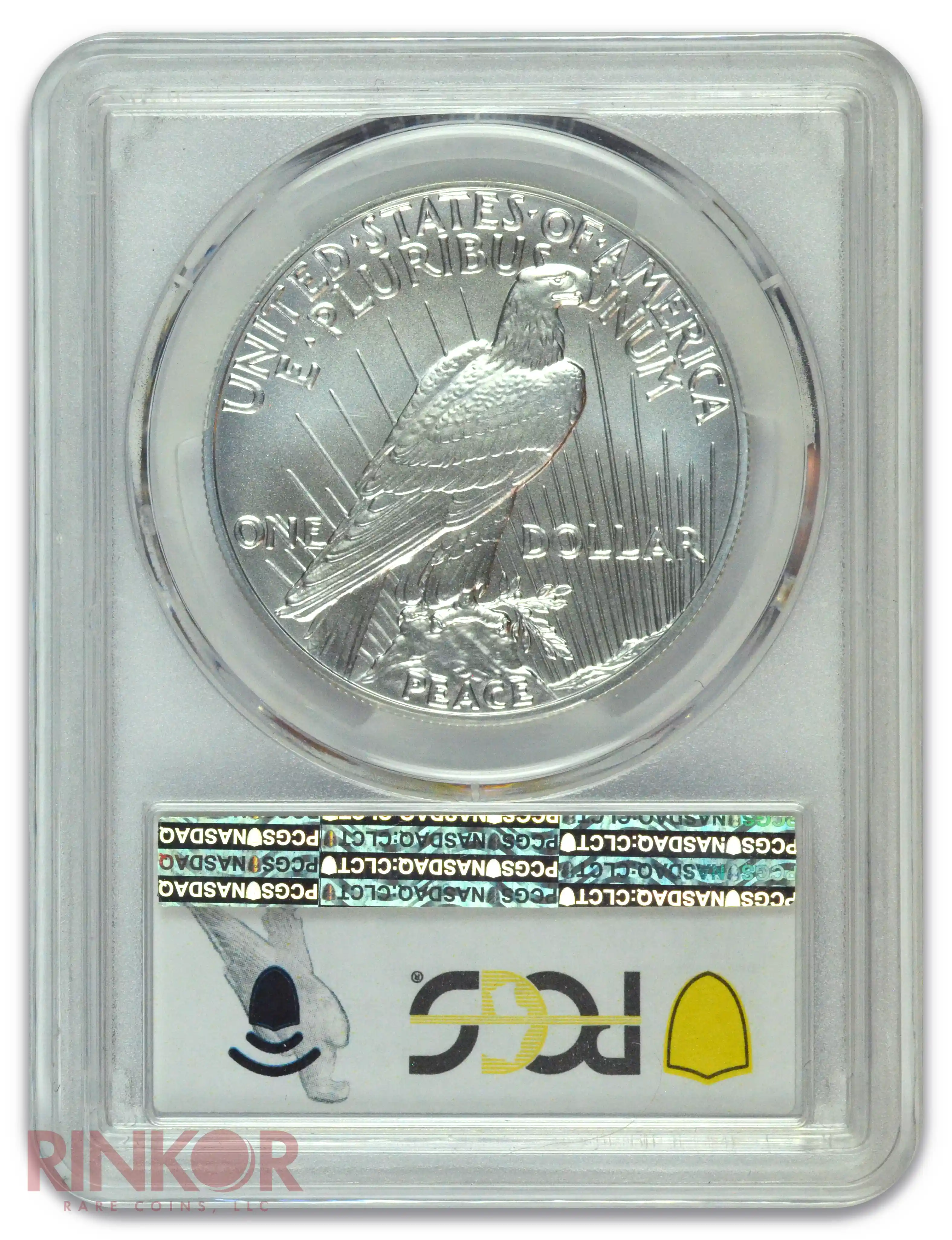 2021 $1 Peace Dollar 100th Anniversary First Strike PCGS MS 70