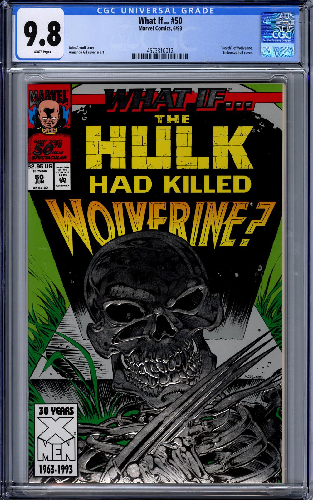 What If #50 CGC 9.8(Marvel, 1993) 