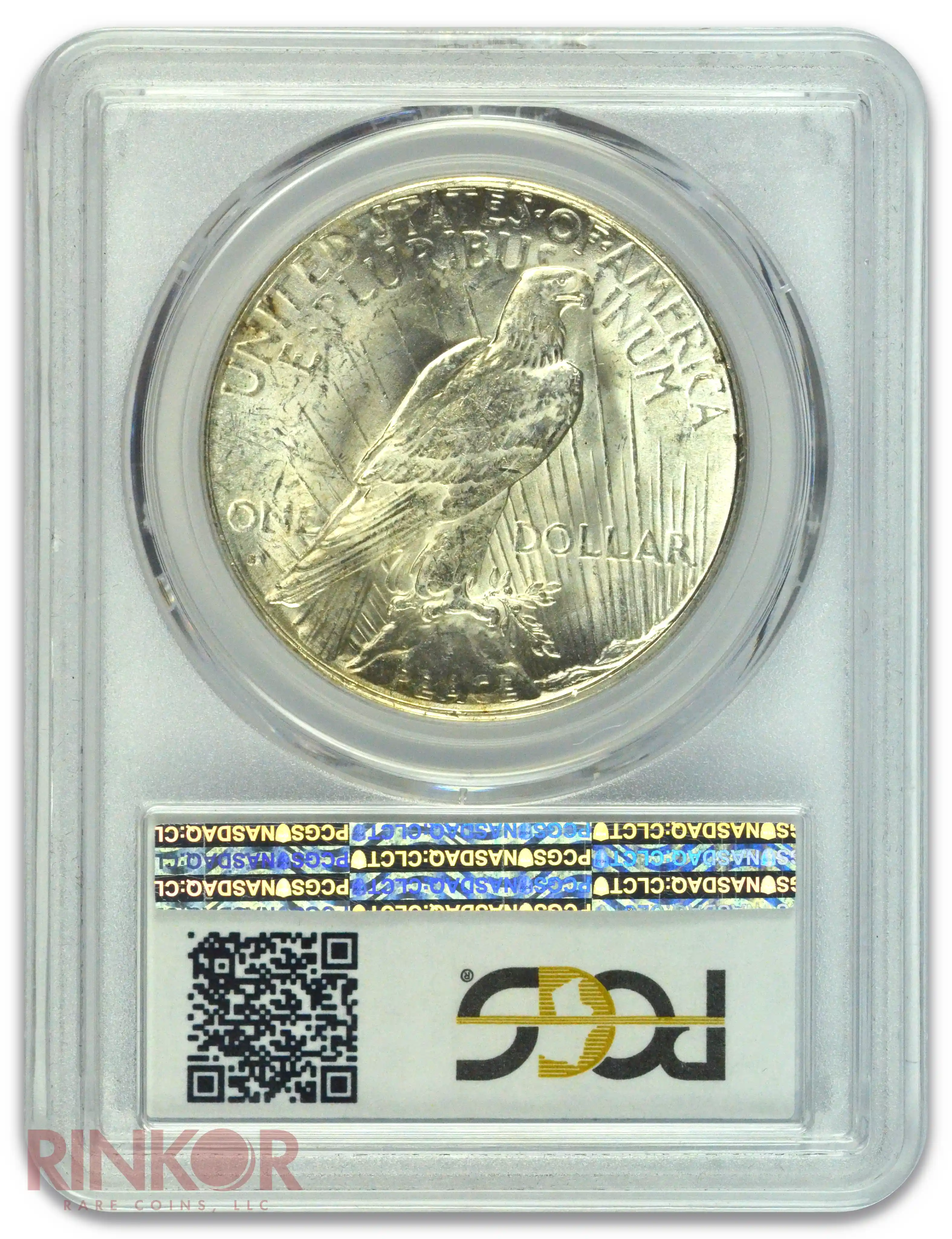 1928-S $1 Peace Dollar PCGS MS 63