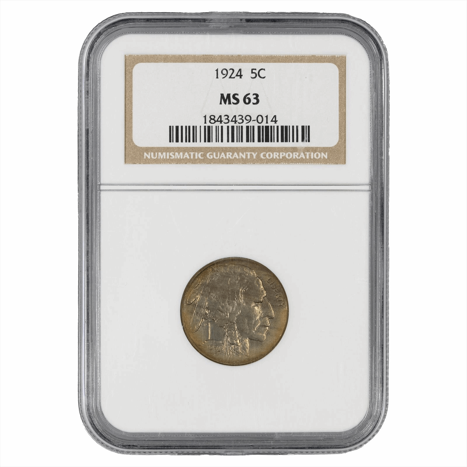 1924 Buffalo NGC  MS 63 