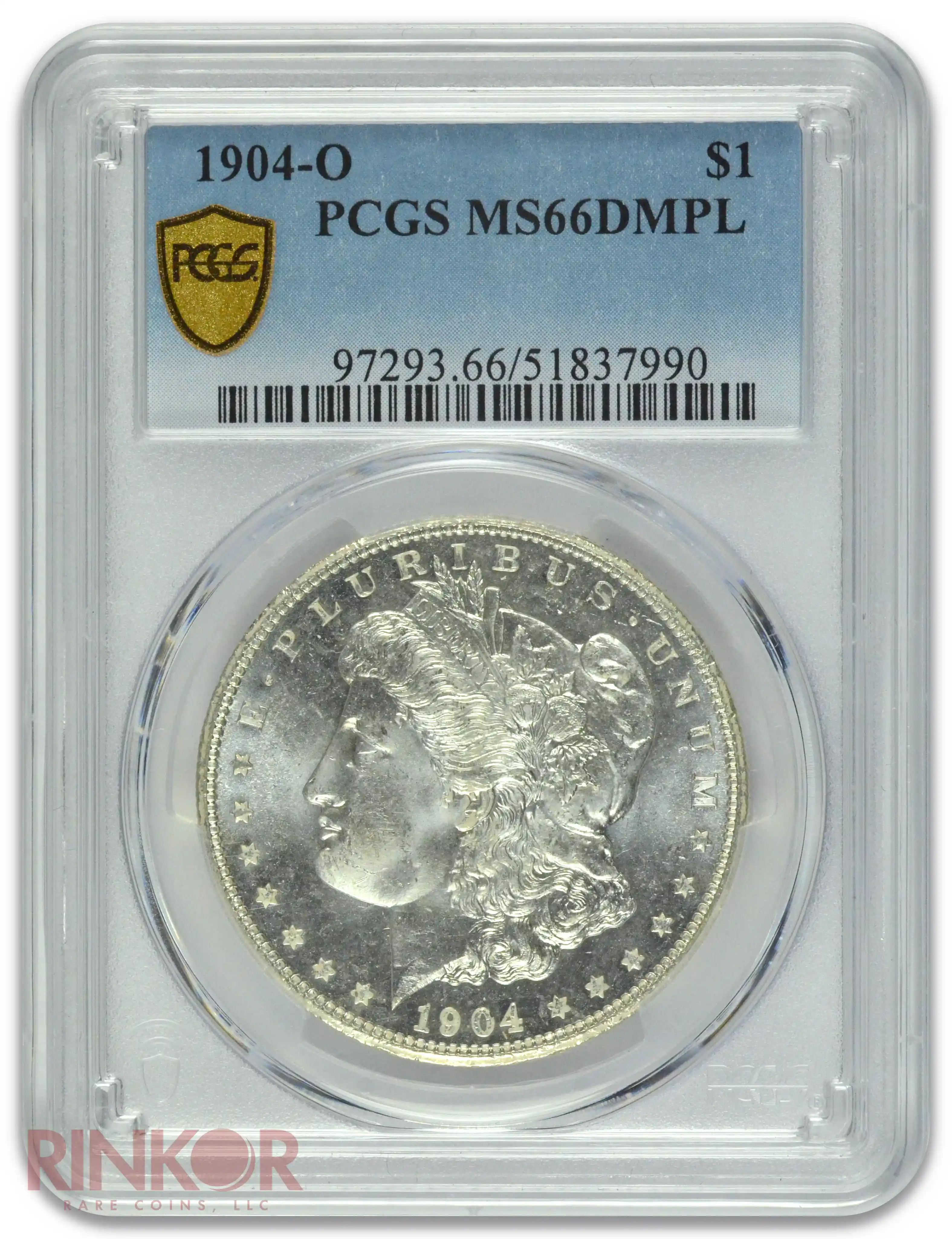 1904-O $1 Morgan Dollar PCGS MS 66 DMPL
