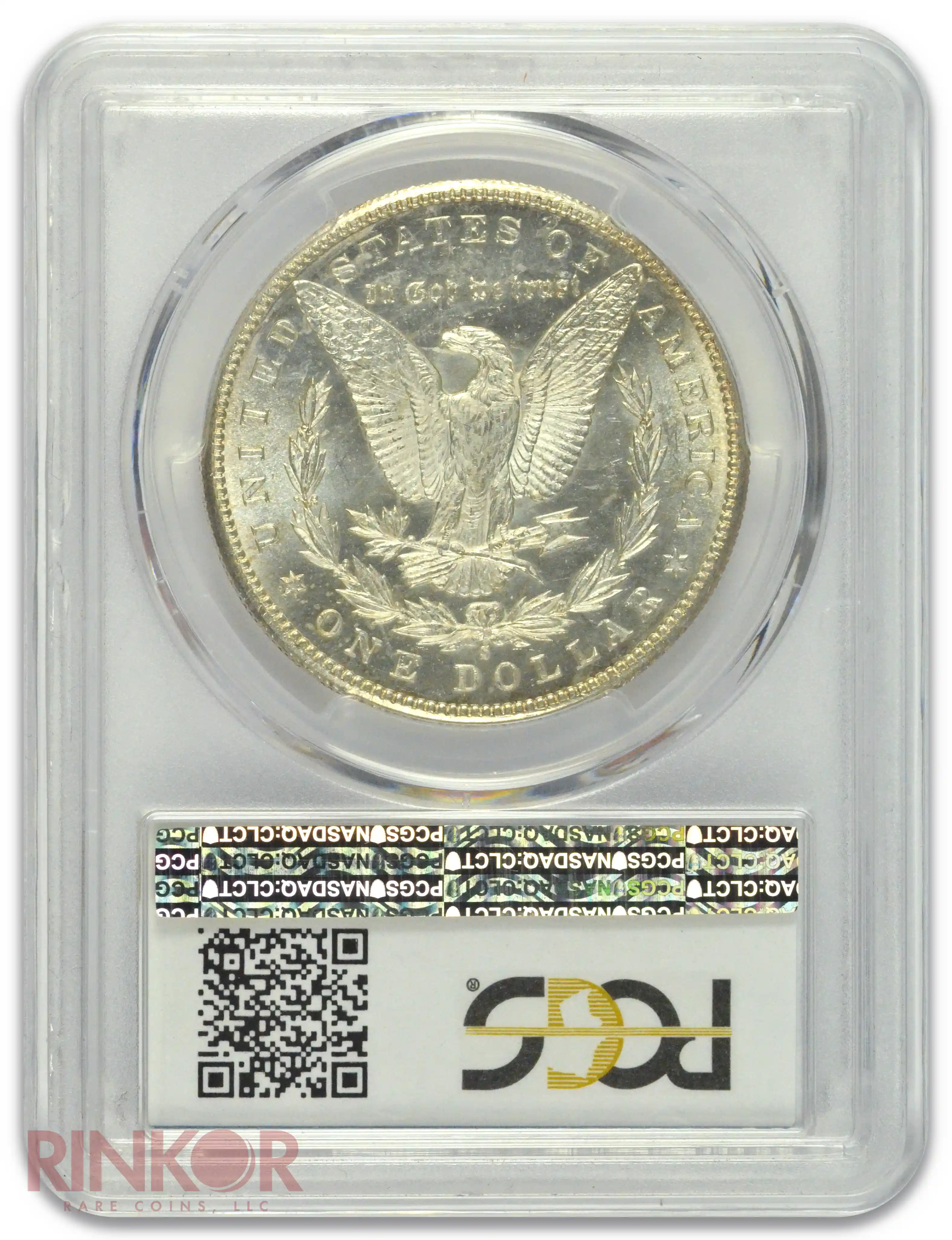 1896-S $1 Morgan Dollar PCGS MS 62 PL