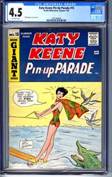 Katy Keene Pin Up Parade #15 CGC 4.5 4.5