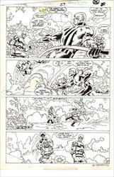 Captain Atom #27 Page 26 Artist:  Pat Broderick (Penciller) ,  Bob Smith (Inker) Media Type: Pen and Ink Art Type: Interior Page 