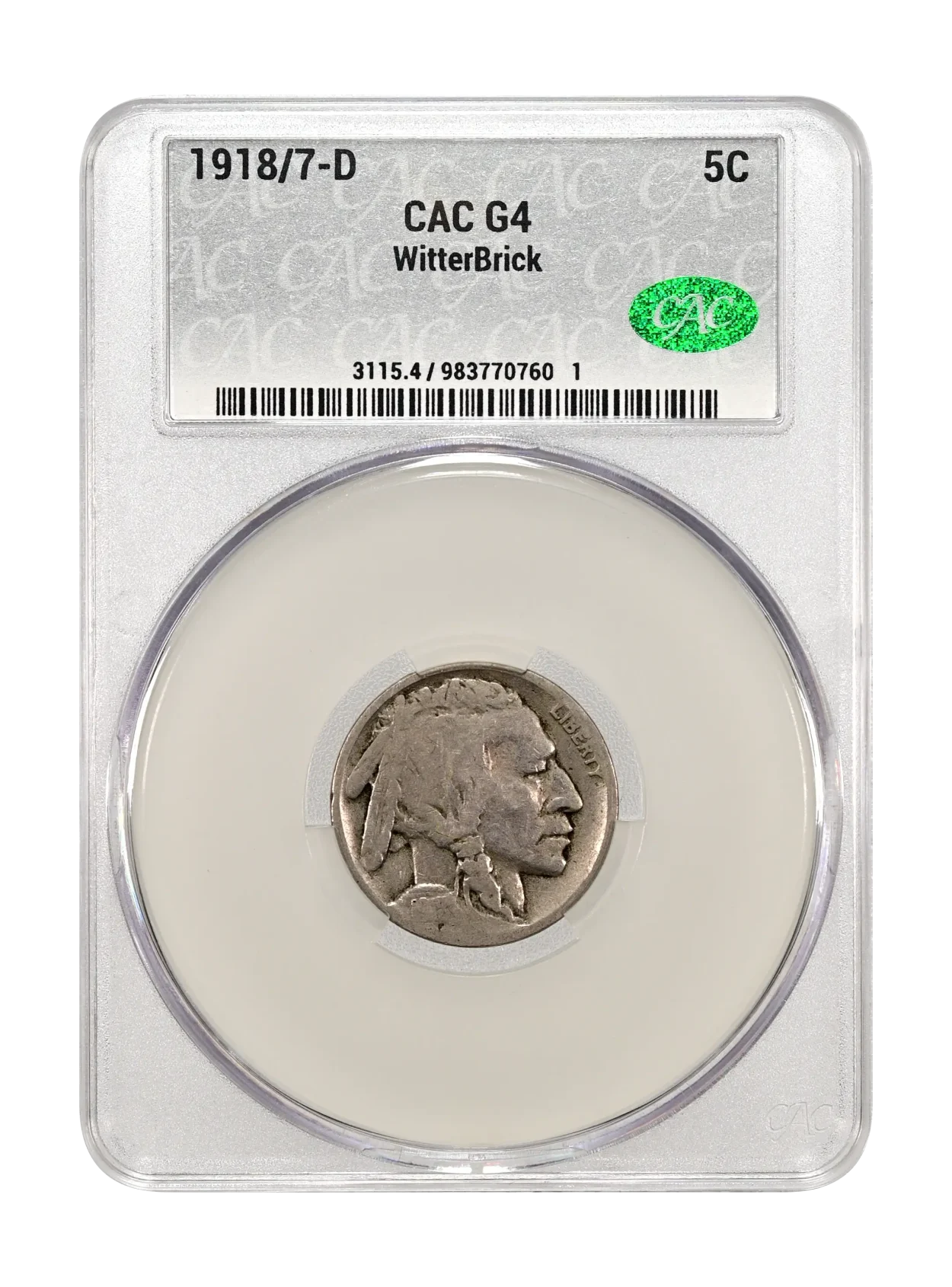 1918/7-D 5C CACG G4 