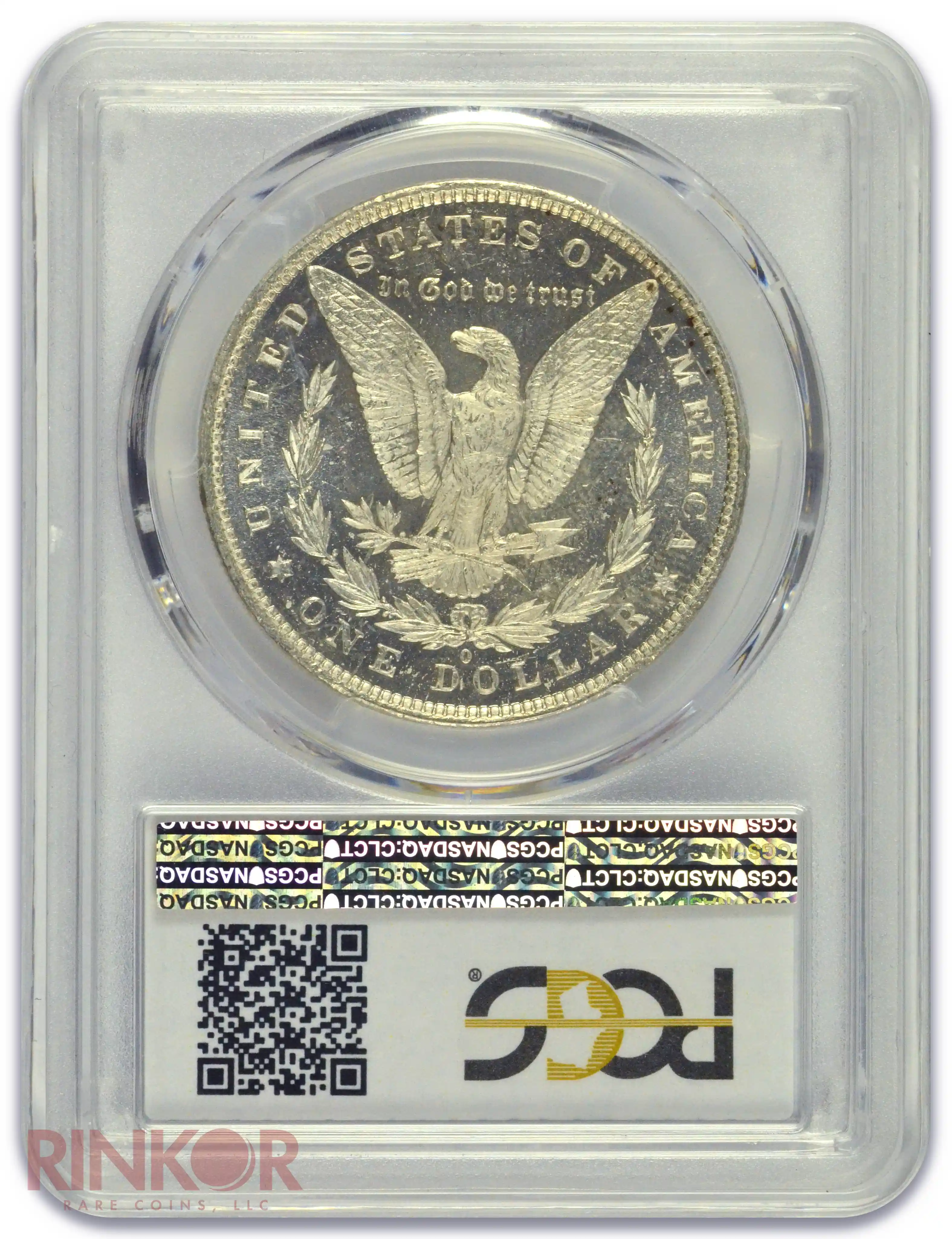 1882-O $1 Morgan Dollar PCGS MS 64 DMPL