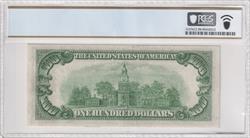Fr. 2153-Bm 1934A $100 Mule Federal Reserve Note New York PCGS Choice AU 58 PPQ 