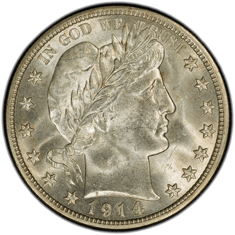 1914 50c PCGS MS65 