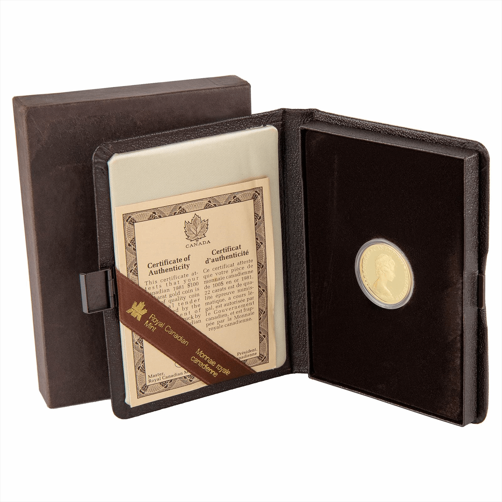 1981 Canada Gold $100 O Canada 0.917 Fine 