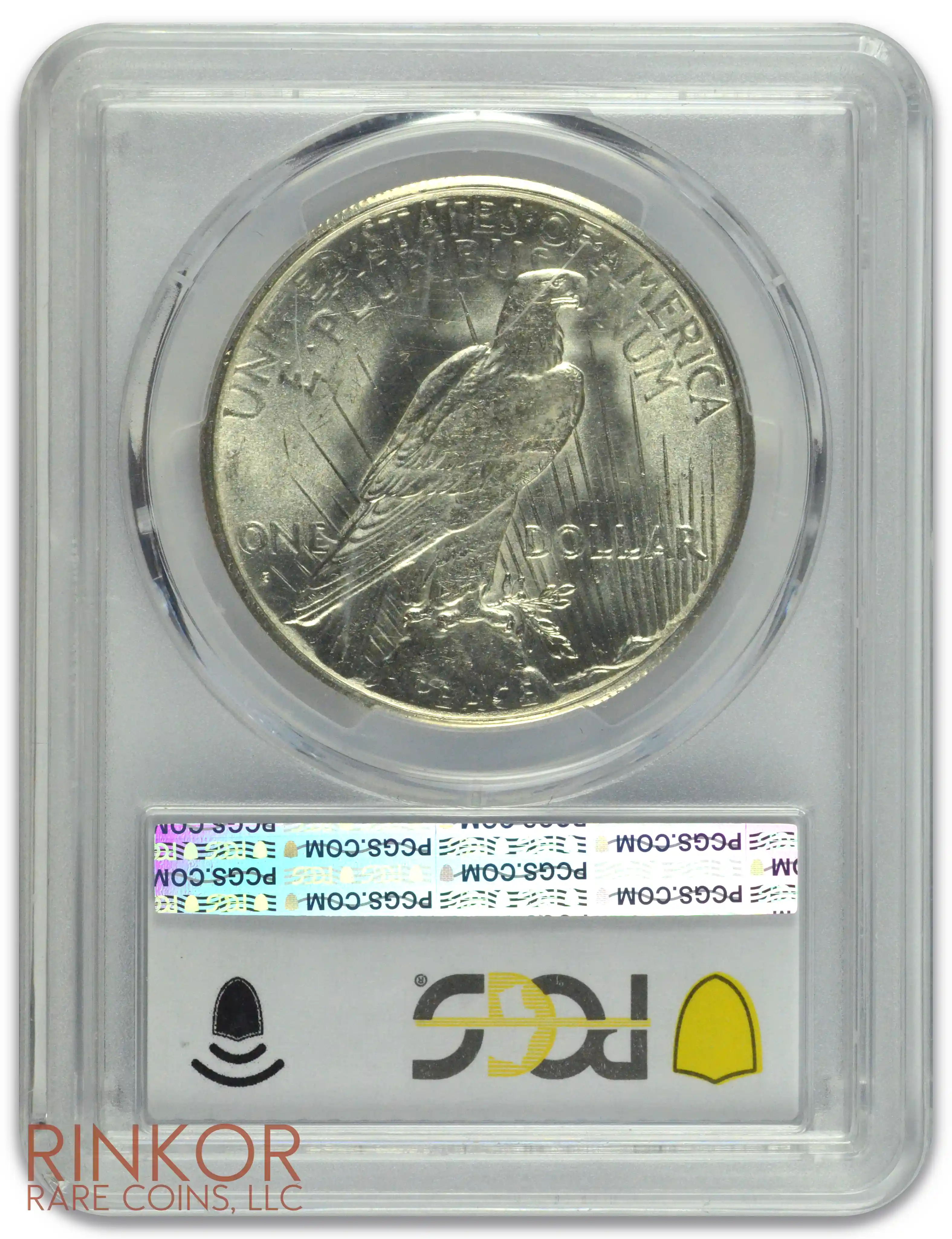 1934-S $1 PCGS MS 63