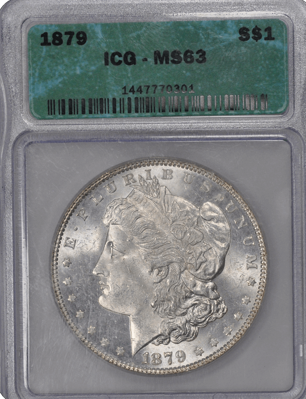 1879 Morgan ICG MS 63 