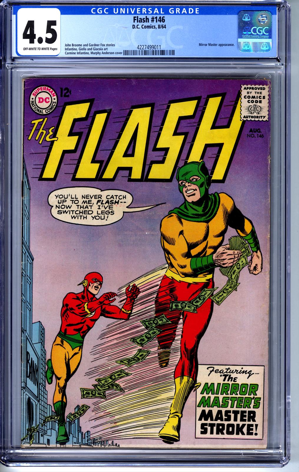 Flash #146 CGC 4.5 4.5