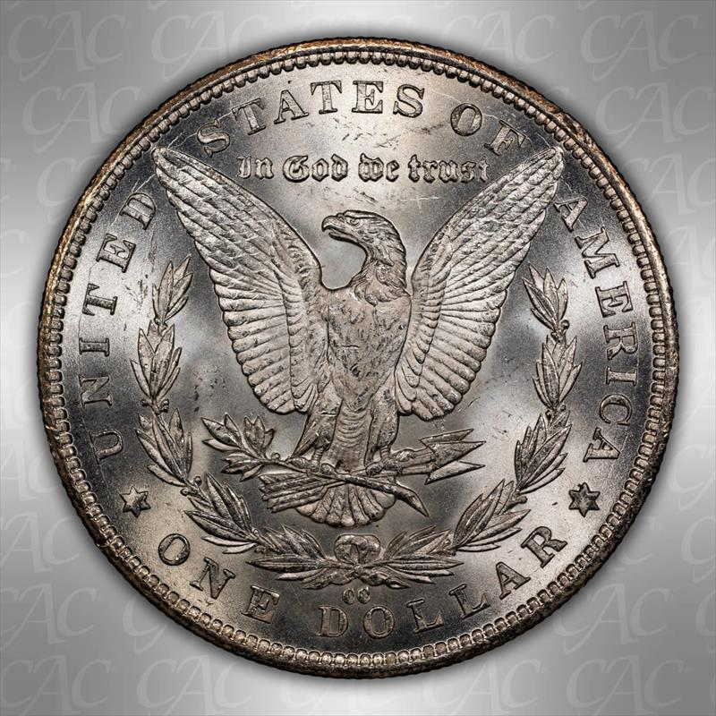 1885-CC $1 CACG MS 63