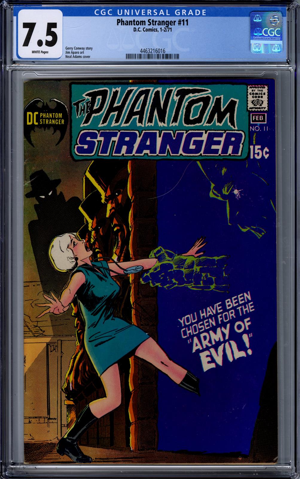 Phantom Stranger #11 CGC 7.5 7.5