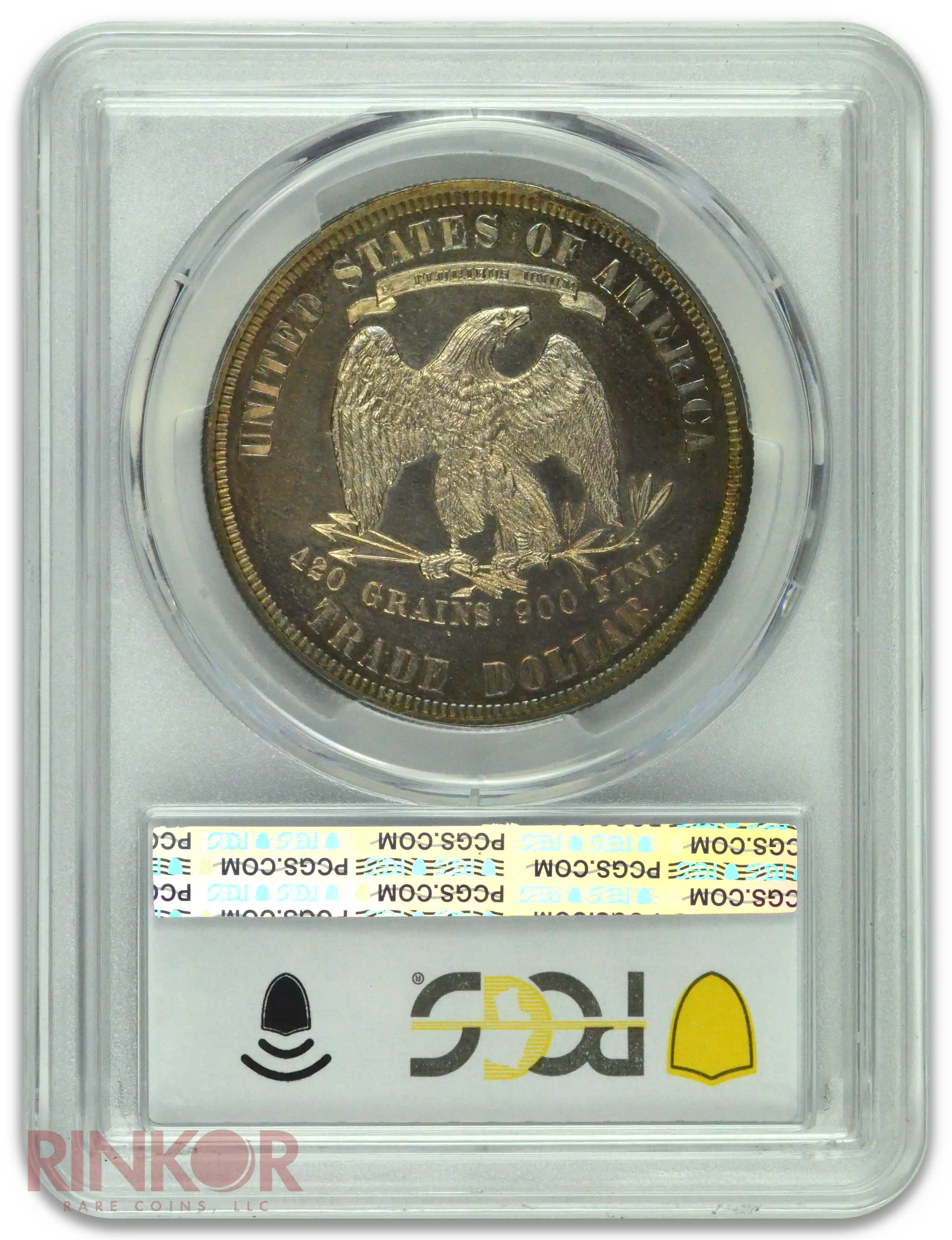 1879 $1 Trade Dollar PCGS PR 64 CAC