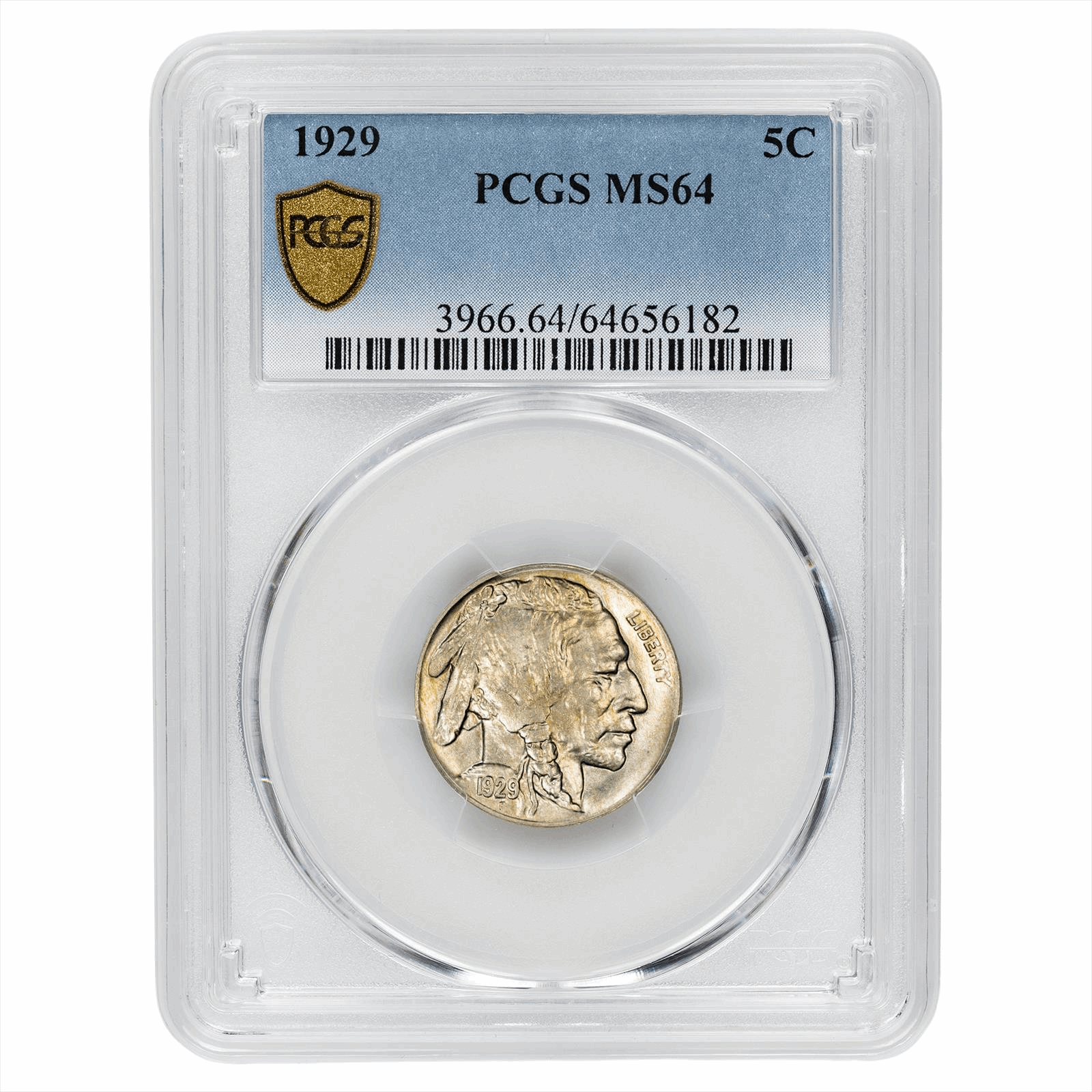 1929 Buffalo Nickel 5C PCGS MS 64