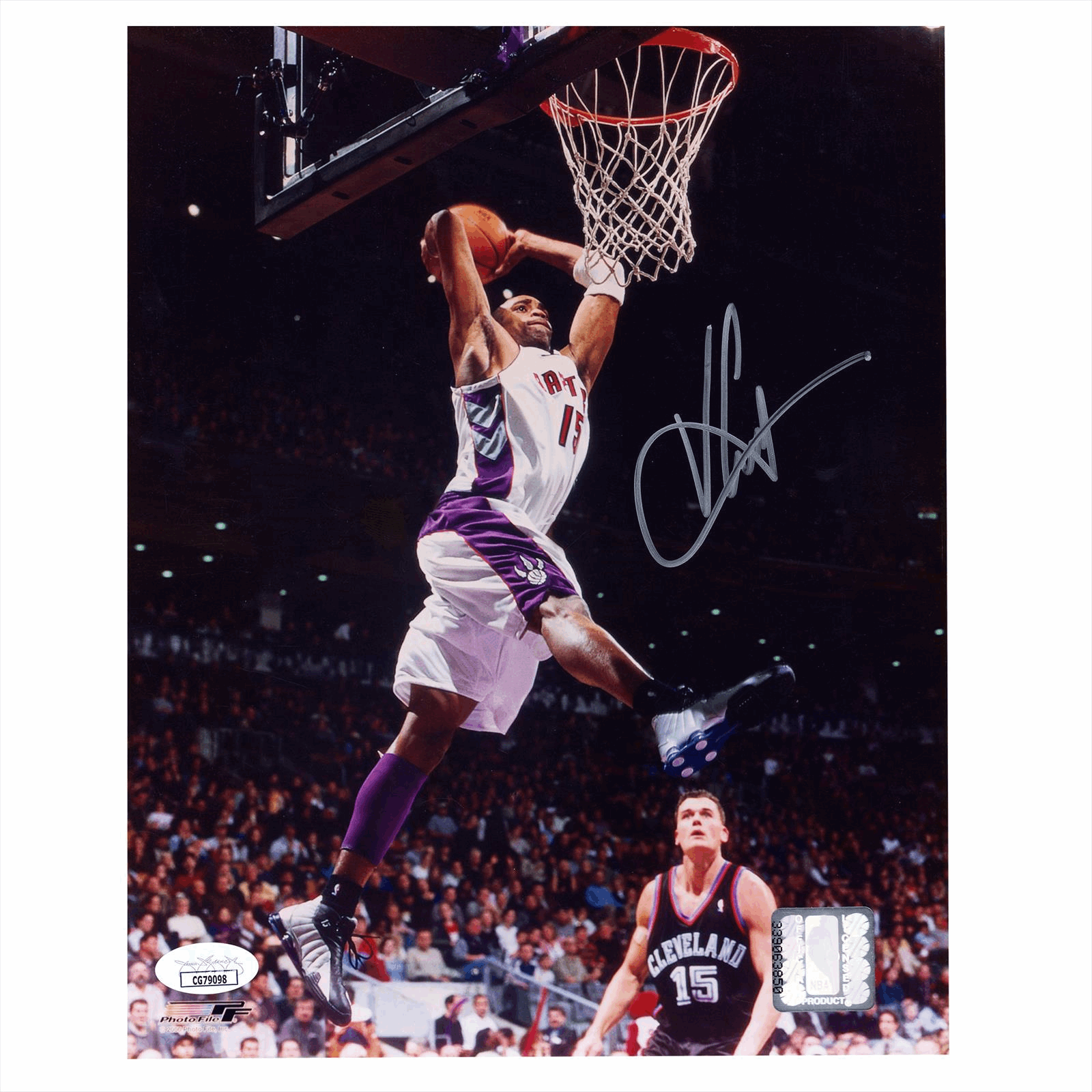 Vince Carter Full Signature Signed 8x10 Photo JSA Authenticated w/ CoA 