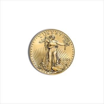 2024 1/4 oz Gold Eagle - BU image 1