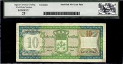 Netherlands Antilles Bank van de Nederlandse Antillen 5 Gulden 23.12.1980 Very Fine 30 