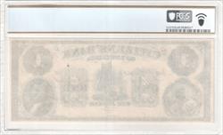 Haxby # LA-15-G2 18__ (1860s) $1 Citizens Bank Louisiana PCGS 65PPQ 