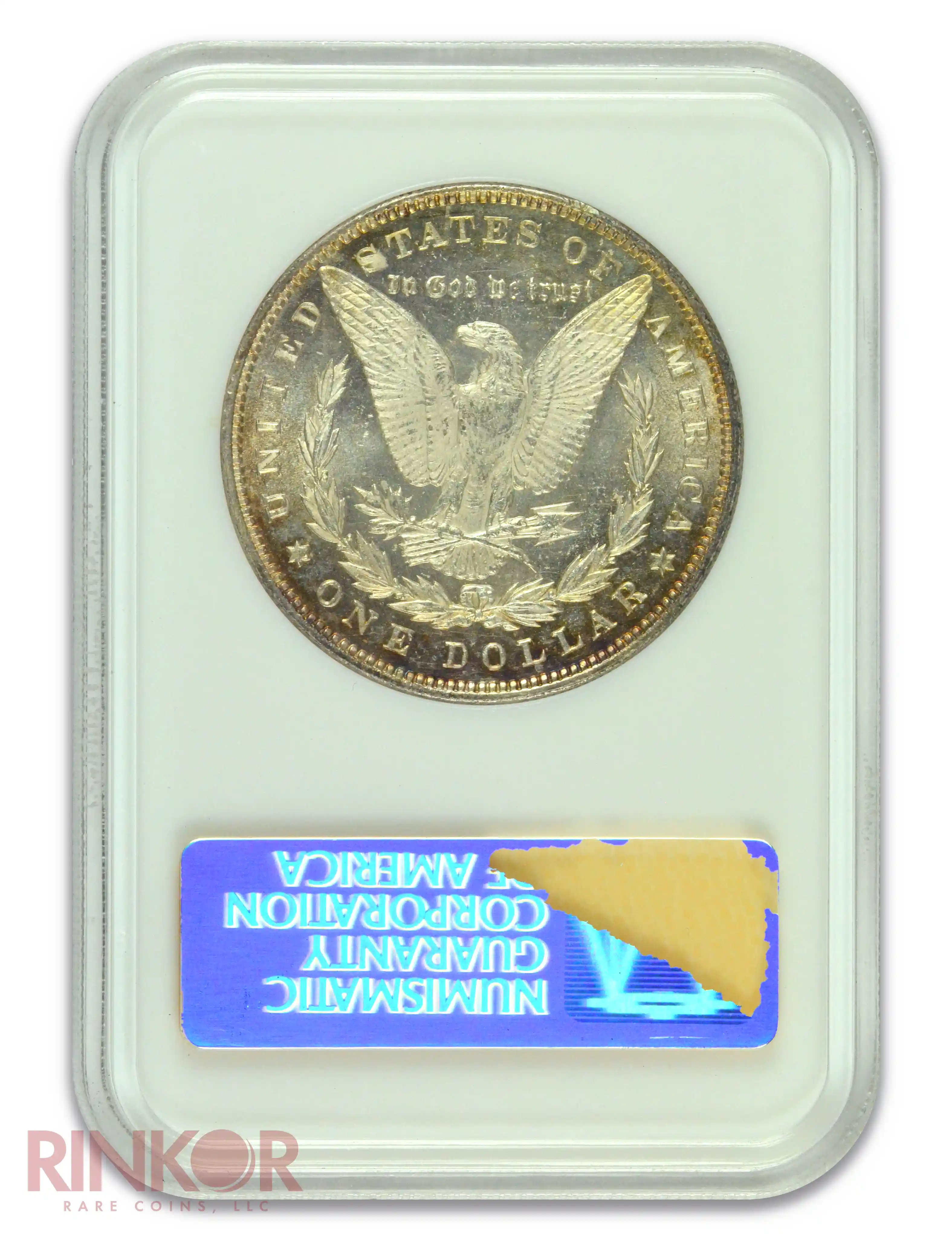 1891 $1 NGC MS 63 DMPL