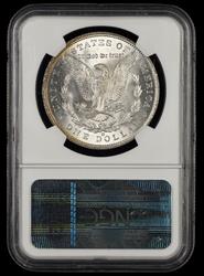1887 O $1 NGC MS 64