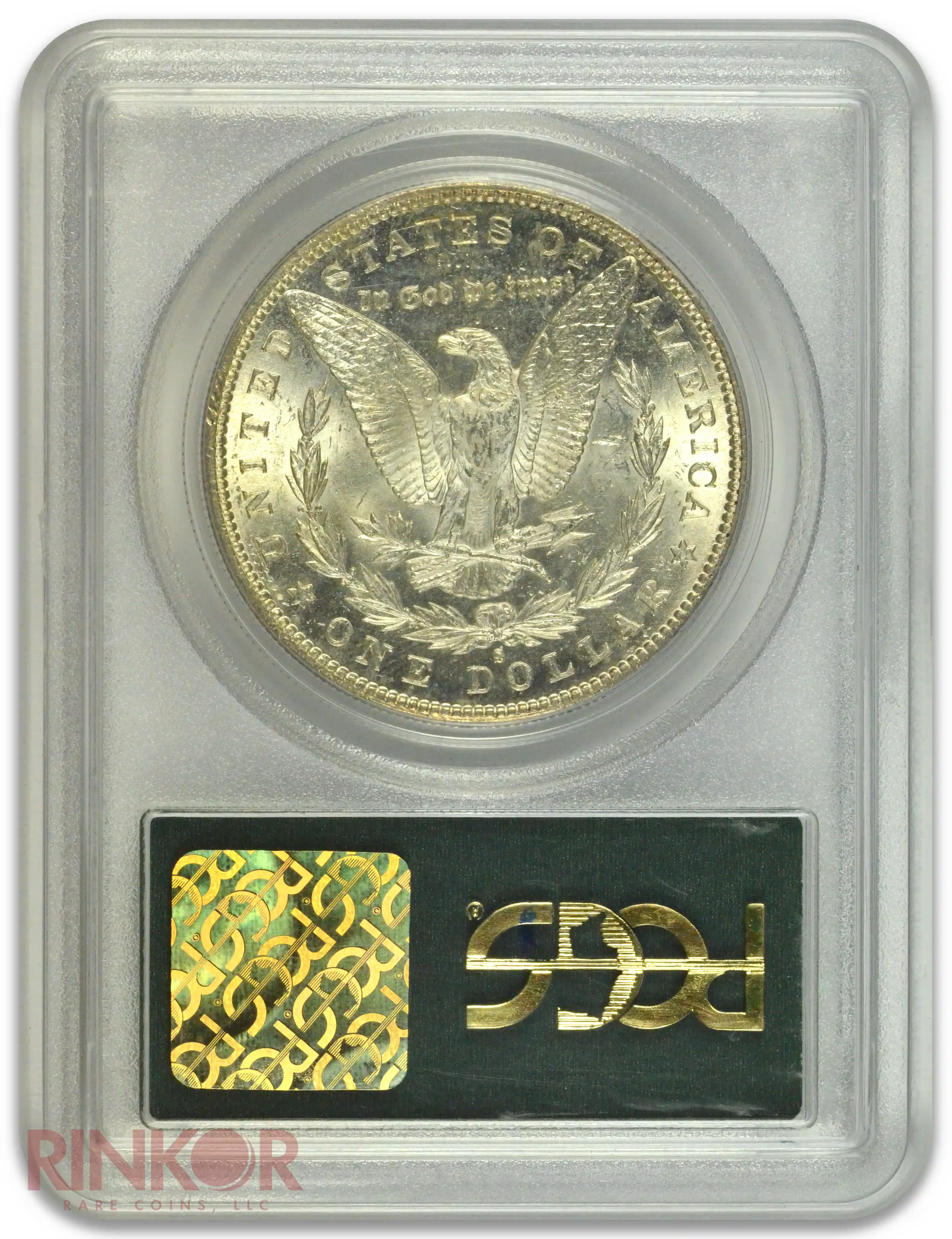 1889-S $1 Morgan Dollar PCGS MS 63 