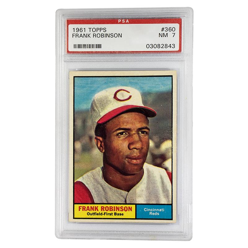 1961 Topps Frank Robinson 360 PSA 7 