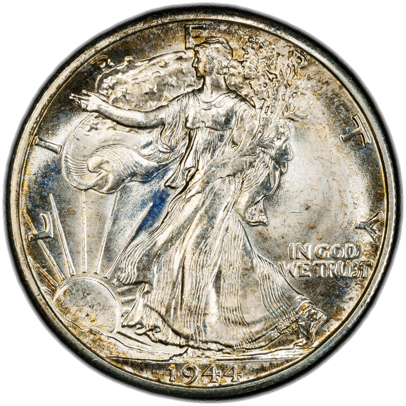 1944-D 50C PCGS MS 67 CAC