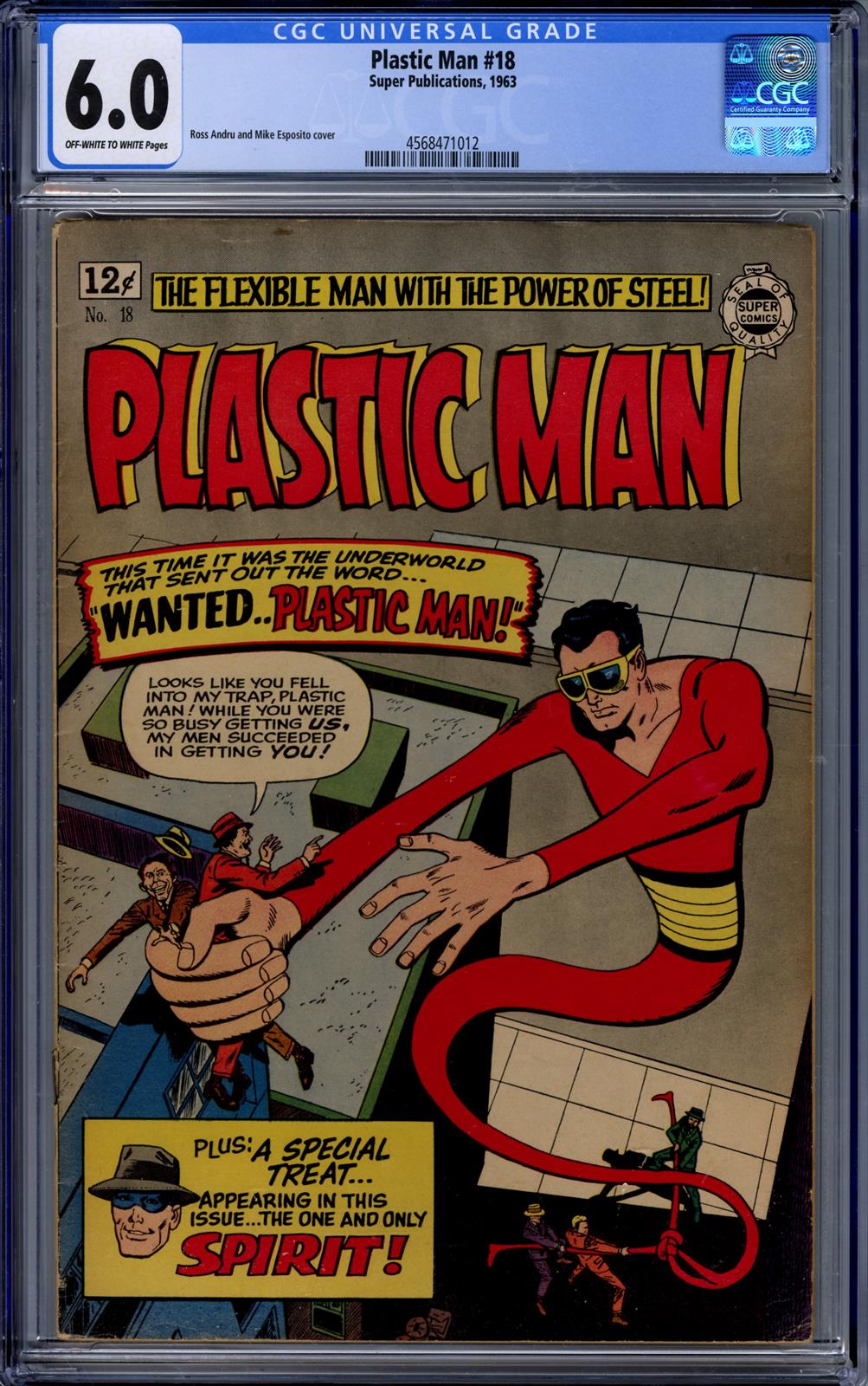 Plastic Man #18 CGC 6.0 6.0