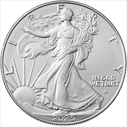 2025 1 OZ AMERICAN SILVER EAGLE