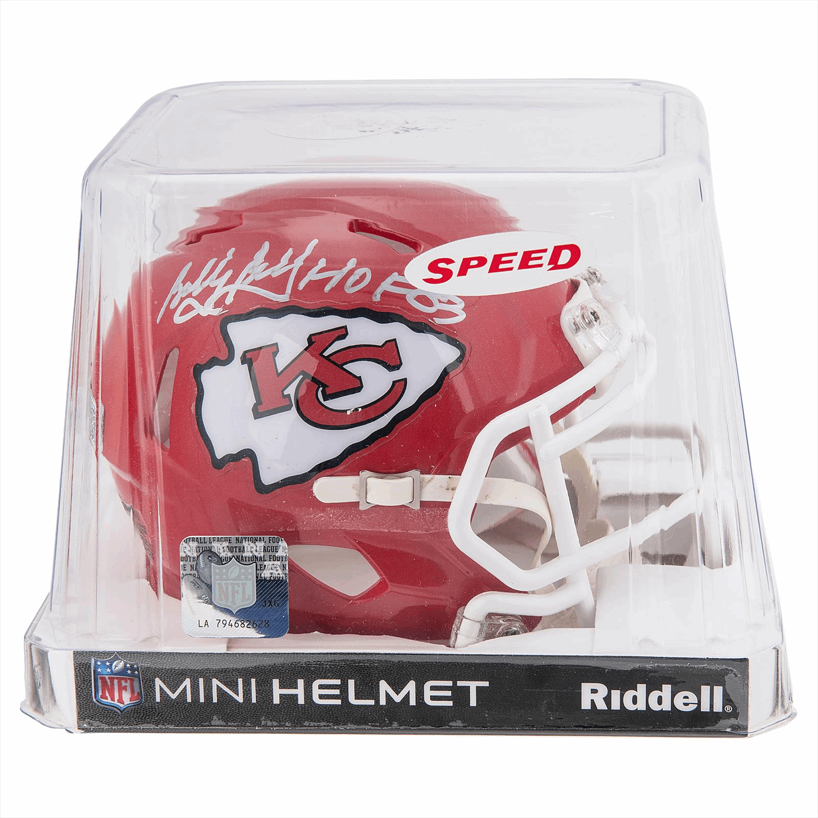 Bobby Bell Signed Kansas City Chiefs Mini Helmet Tristar Certified 