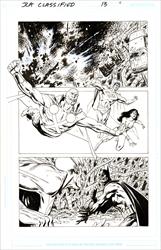 JLA: Classified #13, Page 4 Artist:  Jackson Butch  Guice (Penciller) Media Type: Pen and Ink Art Type: Interior Page 
