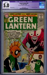 Green Lantern #6 CGC Restored 5.0 5.0