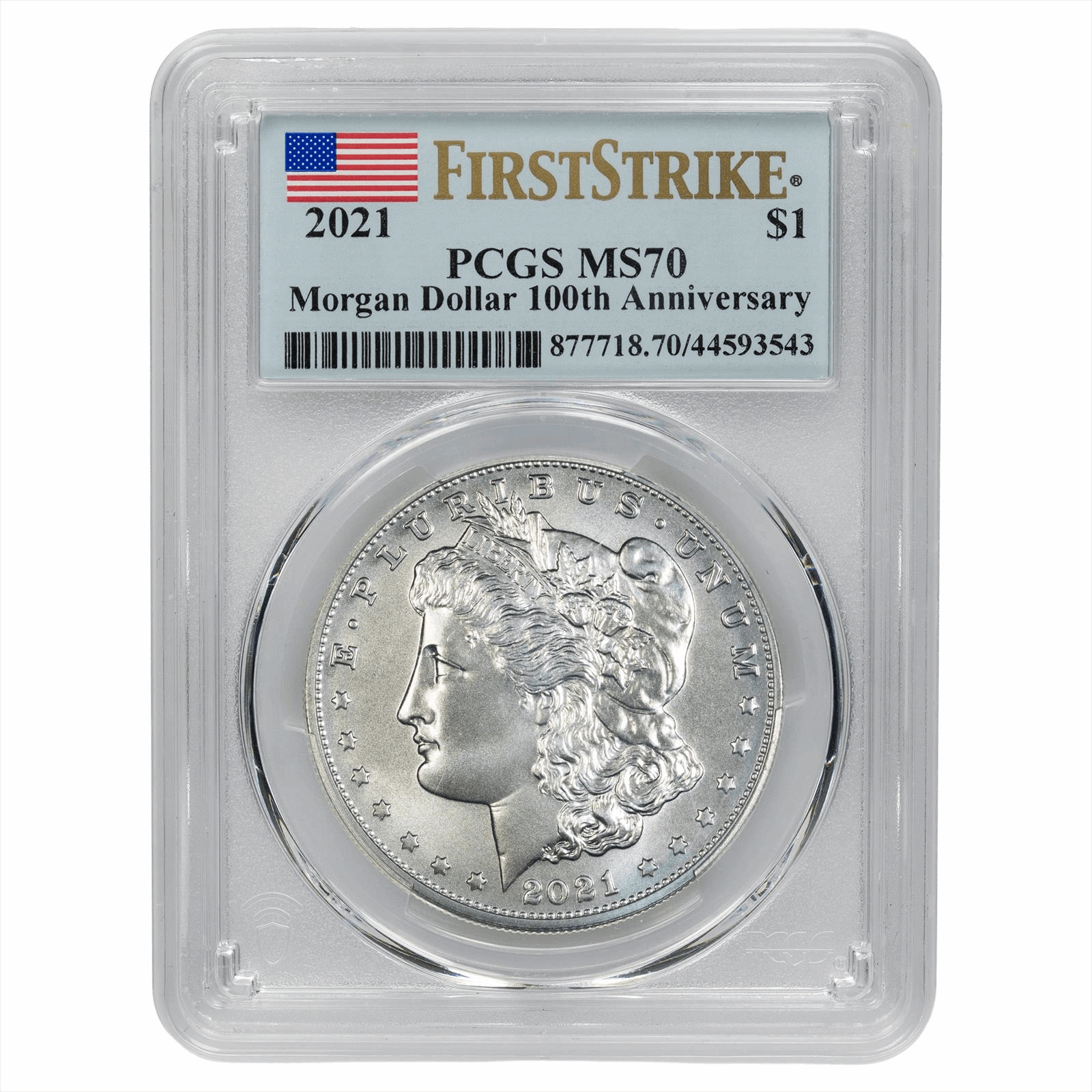 USA PCGS MS70 ウォーキングリバティ 2021 2021 American Gold Eagle 1/10 oz $5 - PCGS MS70 First Day