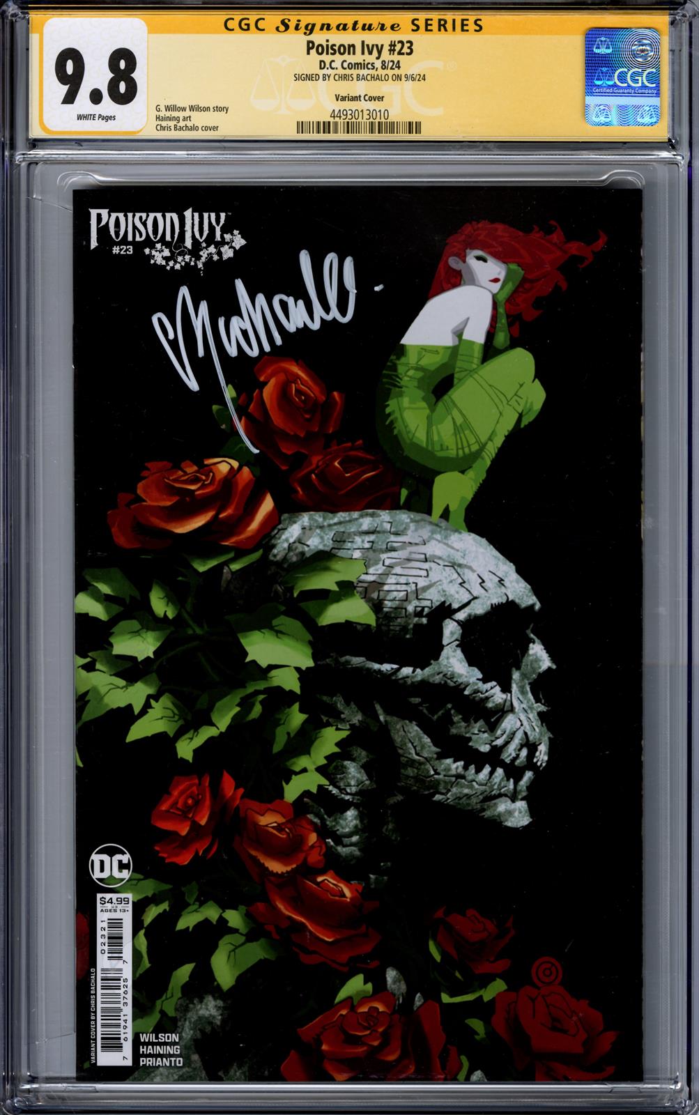 Poison Ivy #23 CGC Signature Series 9.8 (D.C., 2024) Signed by Chris Bachalo 