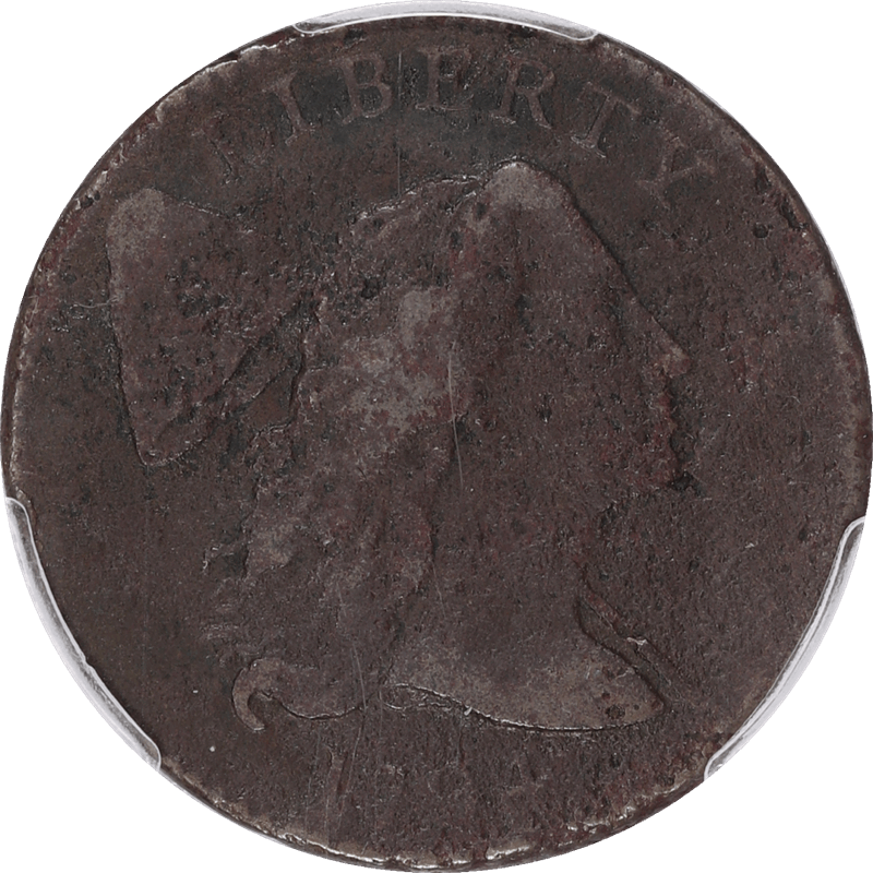1794  Head of 1794 Liberty Cap Large Cent, PCGS Very Good Details - Environmental Damage
