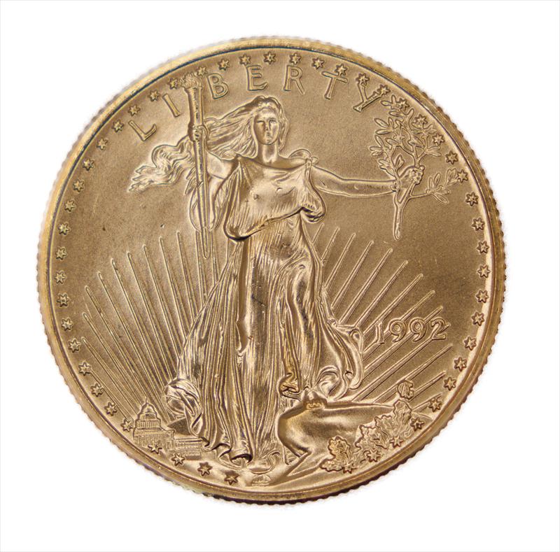 1992 $25 American Gold Eagle 