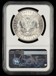 1887 O $1 NGC MS62