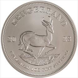 2023 1 oz South African Silver Krugerrand BU 