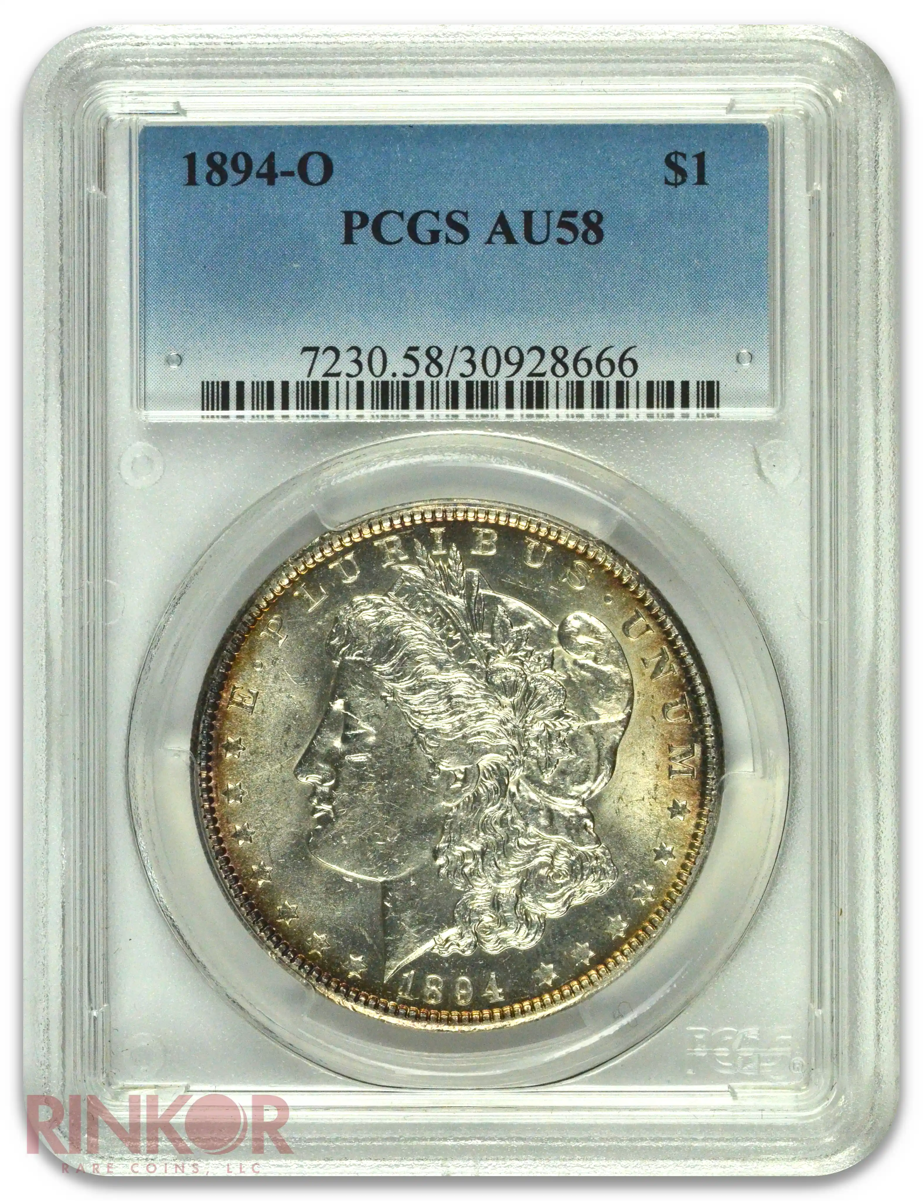 1894-O $1 Morgan Dollar PCGS AU-58
