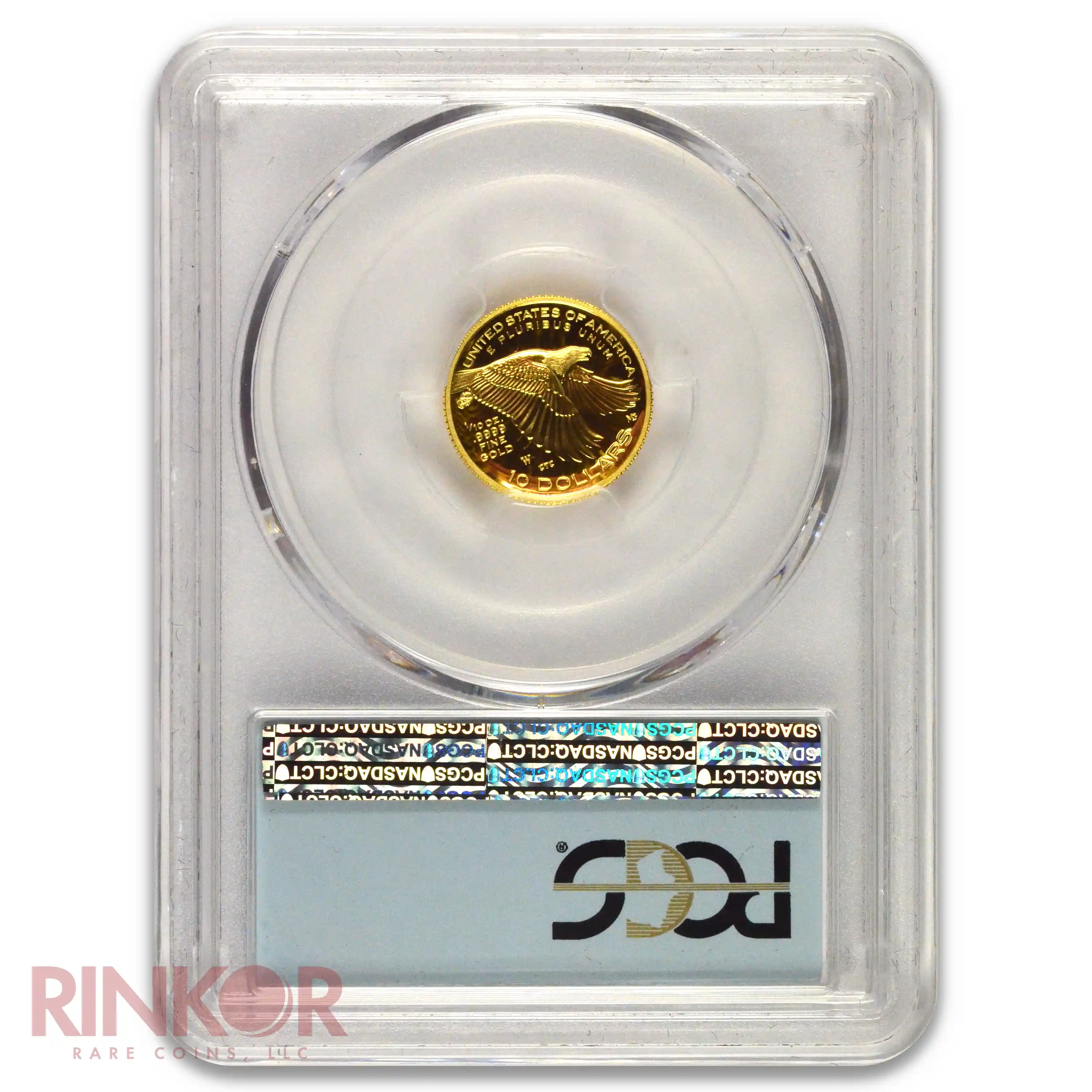 2018-W 1/10thoz American Liberty Gold High Relief First Day of Issue PCGS PR 70