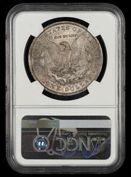 1886 O $1 NGC AU58