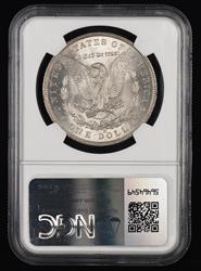 1887 O $1 NGC MS63 63