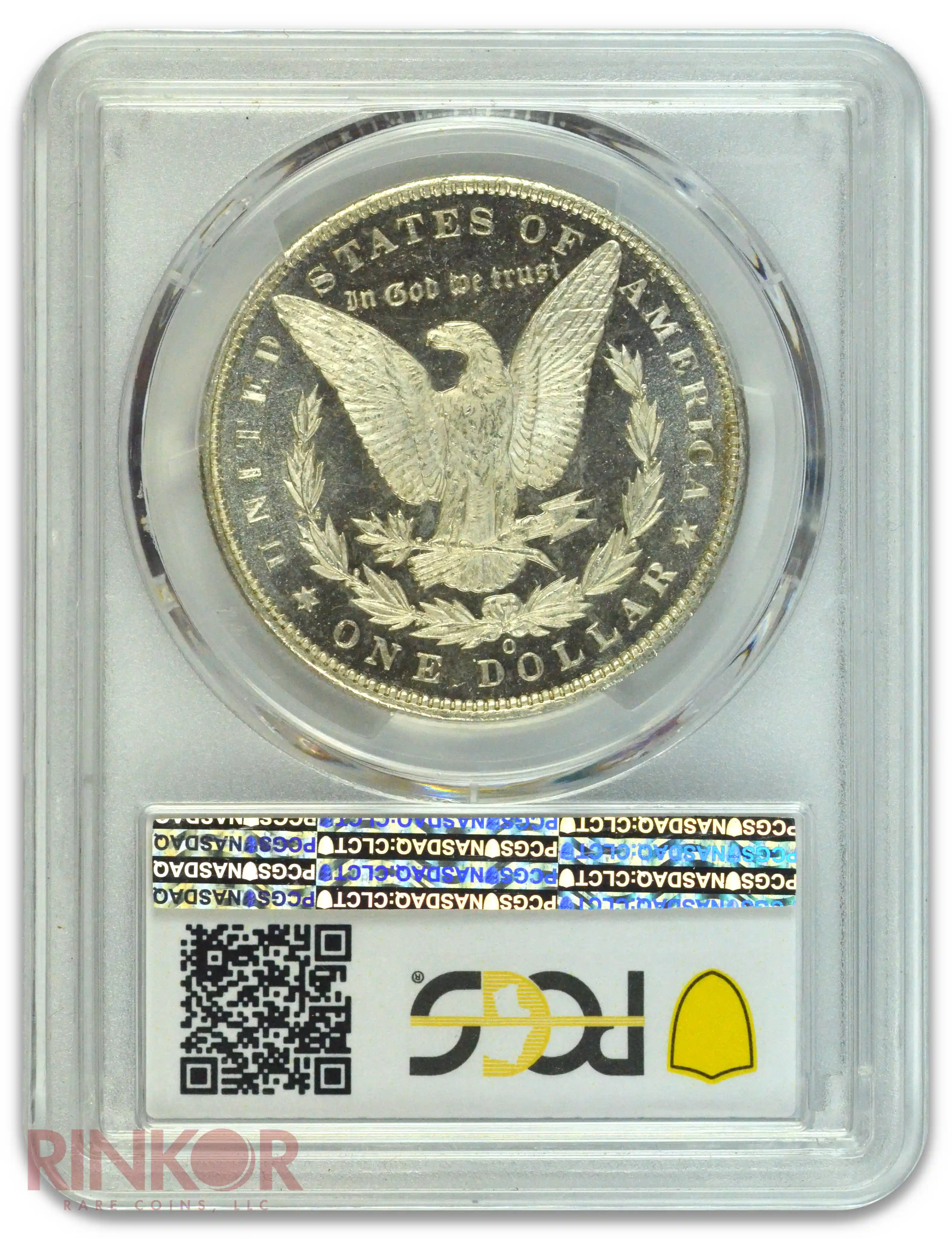 1887-O $1 Morgan Dollar PCGS MS 64 DMPL CAC