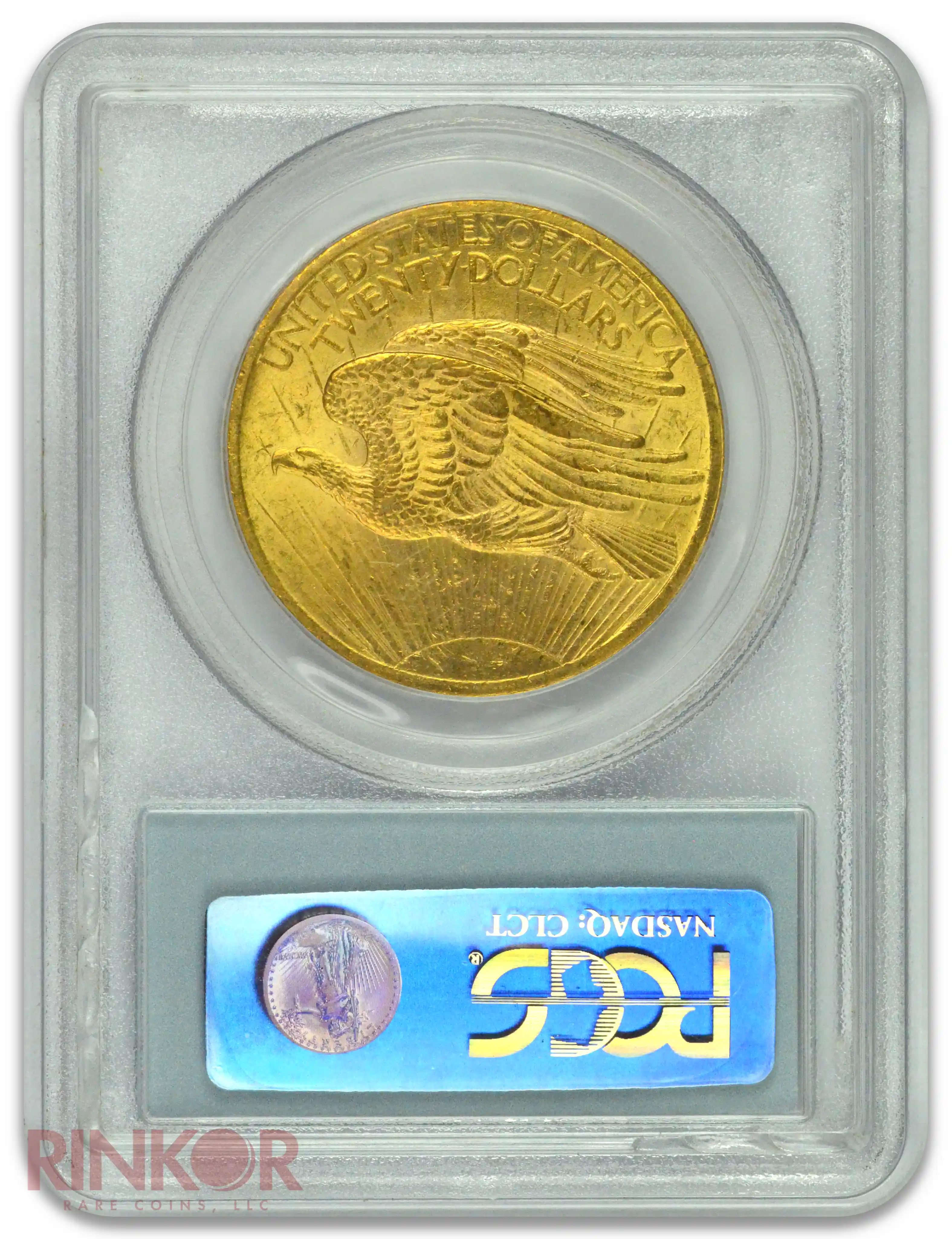 1907 Saint Gaudens $20 PCGS MS 62