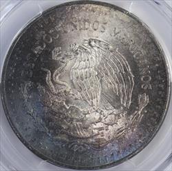 1982 Mexico Onza PCGS MS65 