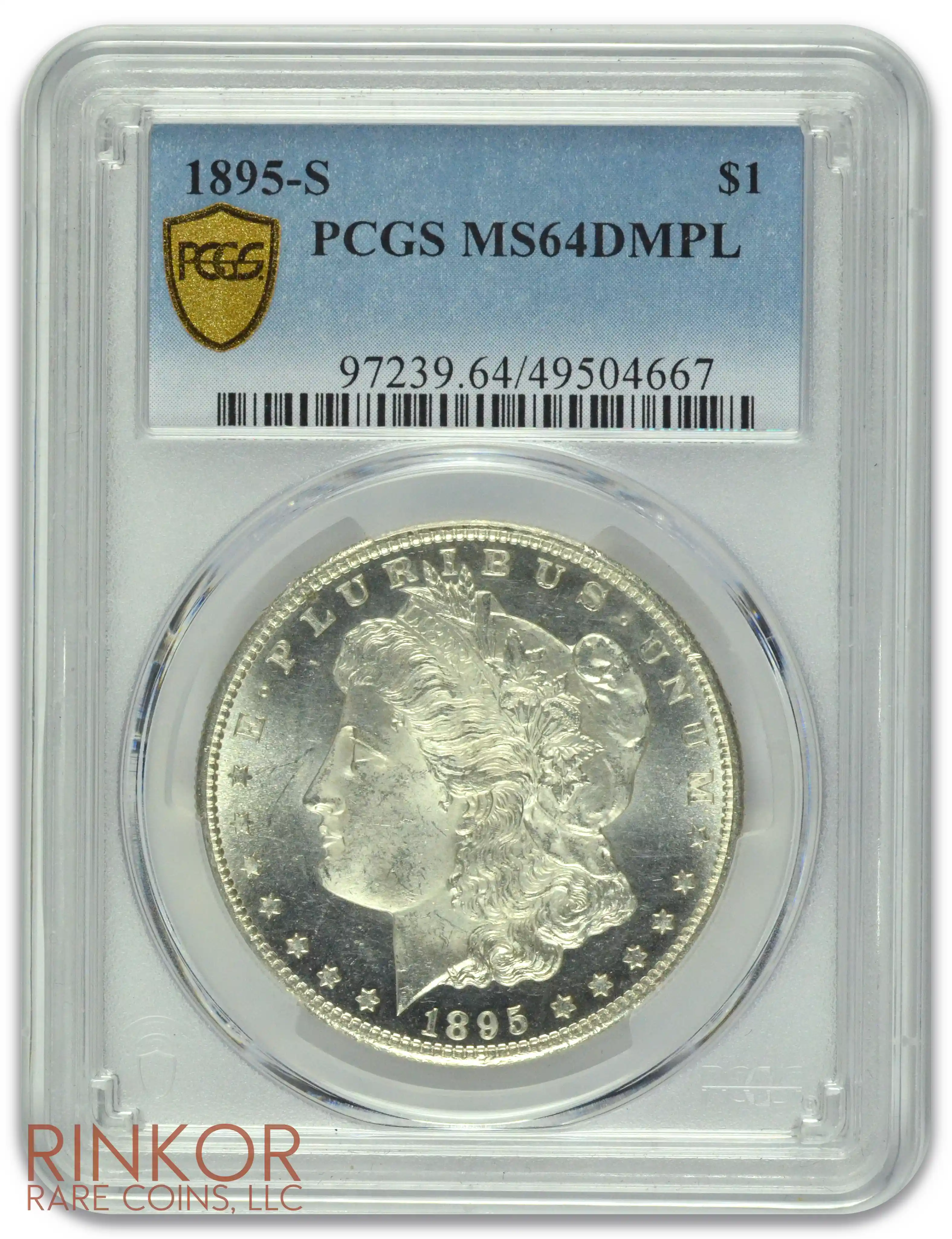 1895-S $1 PCGS